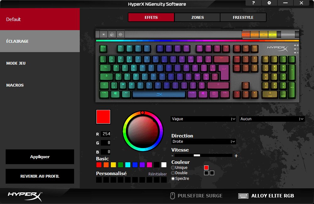 clavier NGenuity HyperX Test – HyperX Alloy Elite RGB : Le clavier qui allie l’esthétique à sa mécanique Alloy