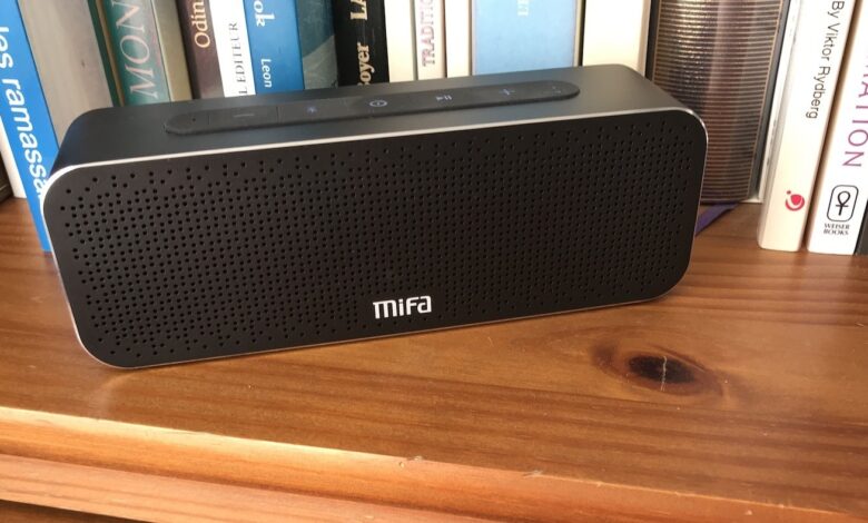 Soundbox Soundbox Mifa 2 scaled Test – Mifa Soundbox : une enceinte qui a tout d’une grande sauf le prix enceinte