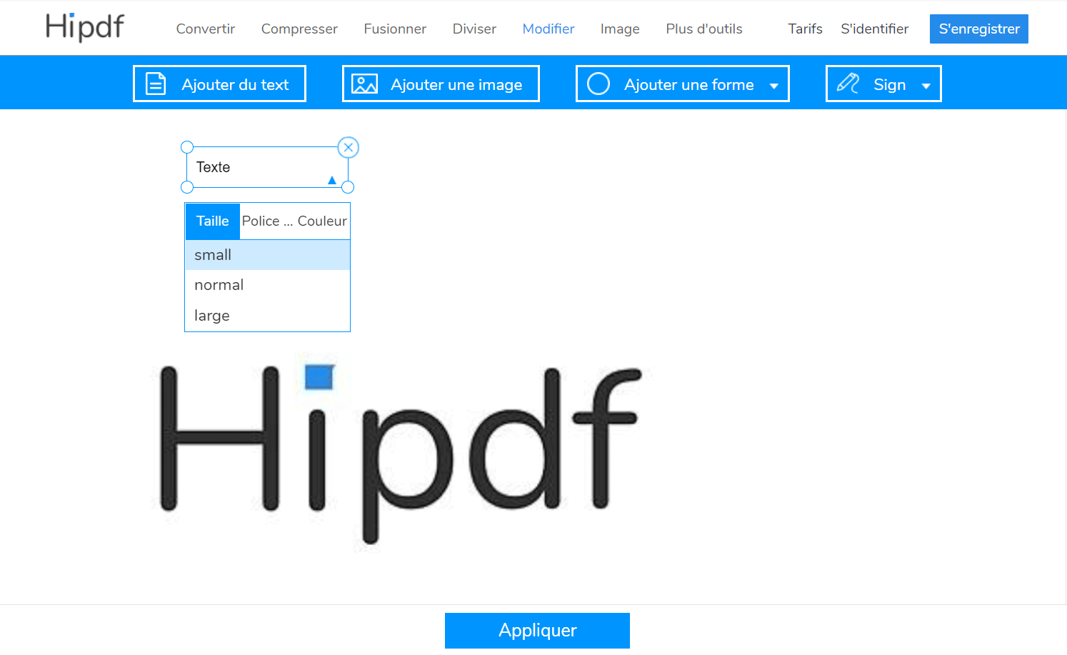 Hipdf Capture10 Test – Hipdf, la solution de gestion de PDF en ligne! convertisseur