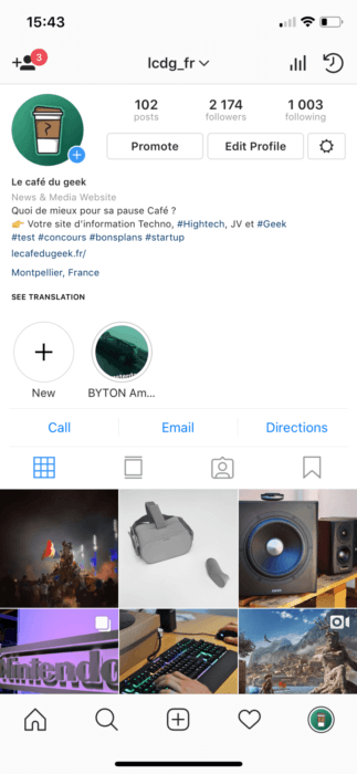 instagram IMG 7487 323x700 TUTO – Bien débuter sur Instagram – Comprenez le fonctionnement des stories ! instagram