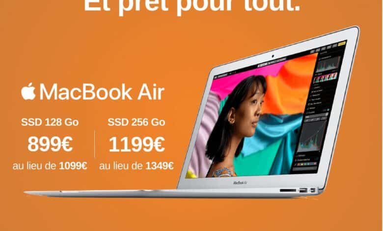 MacBook Air MBA2 #BonPlan MacBook Air à partir de 899€ chez IP Store bon plan