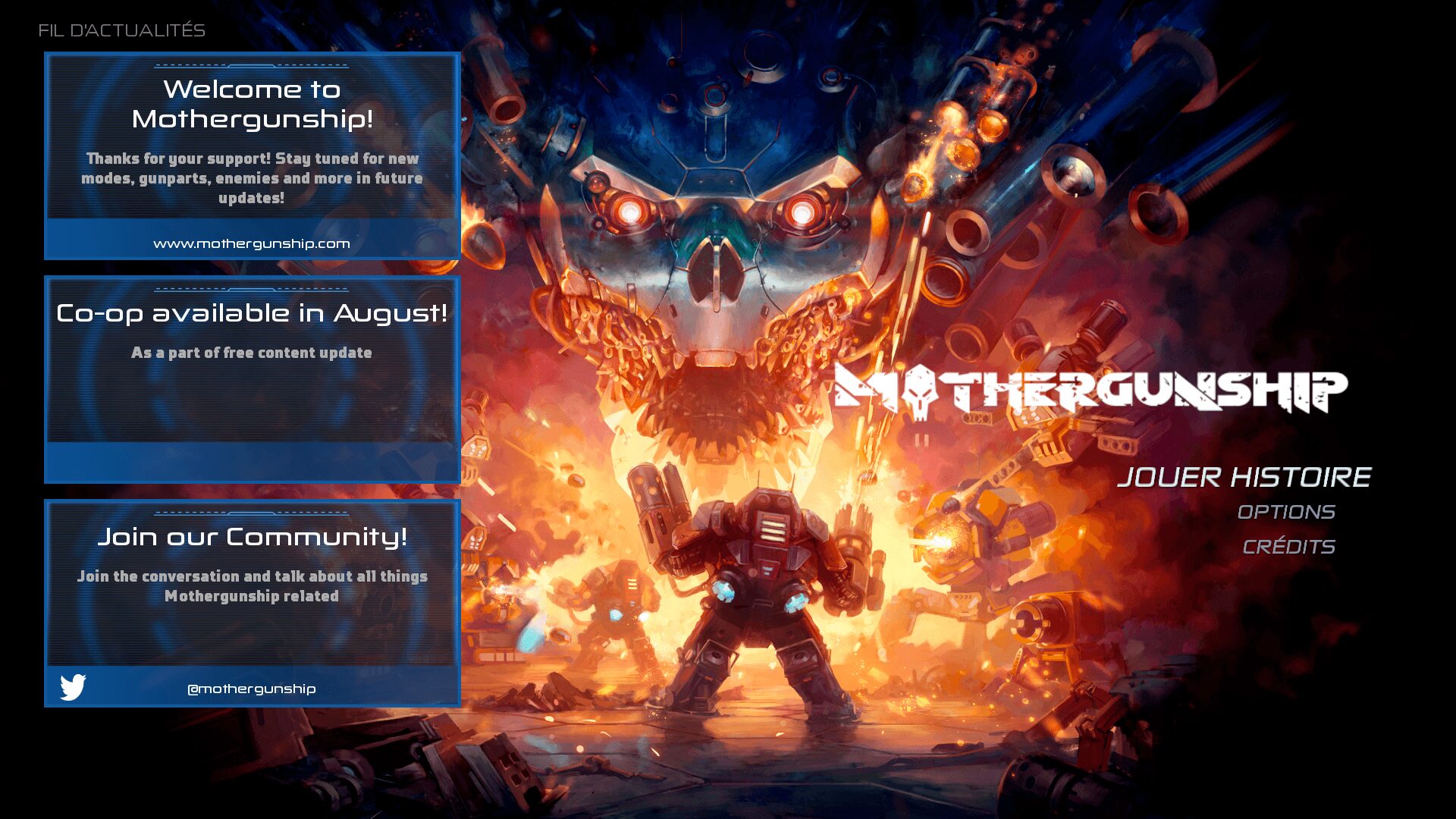 MOTHERGUNSHIP_99-la news pour le coop