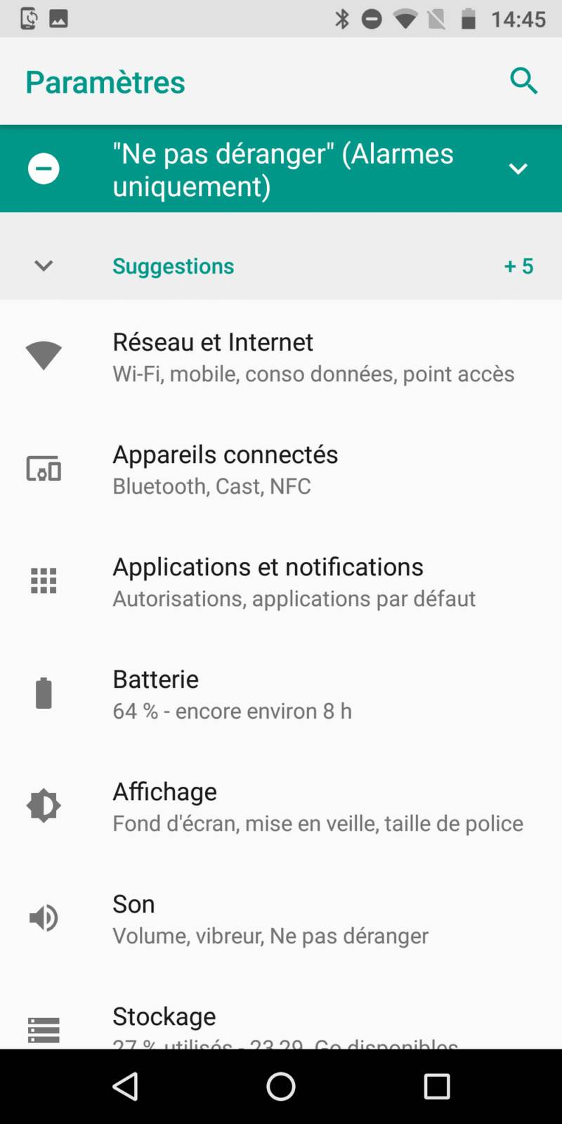 Moto G6 Screenshot 20180805 144555 Test – Motorola Moto G6 : Toujours un bon rapport qualité/prix Android