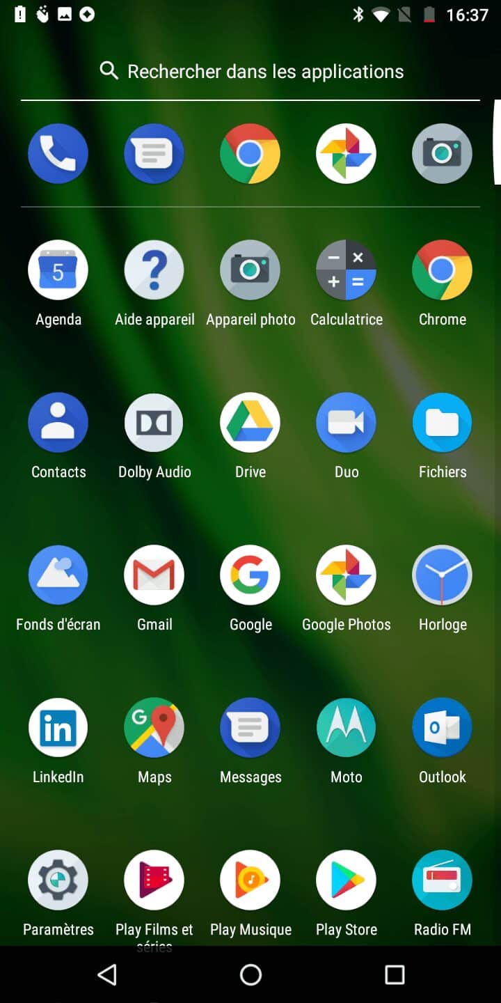 Motorola Screenshot 20180805 163703 Test – Motorola Moto G6 Play : Toujours dans la course de l’utile et agréable Moto G6 Play