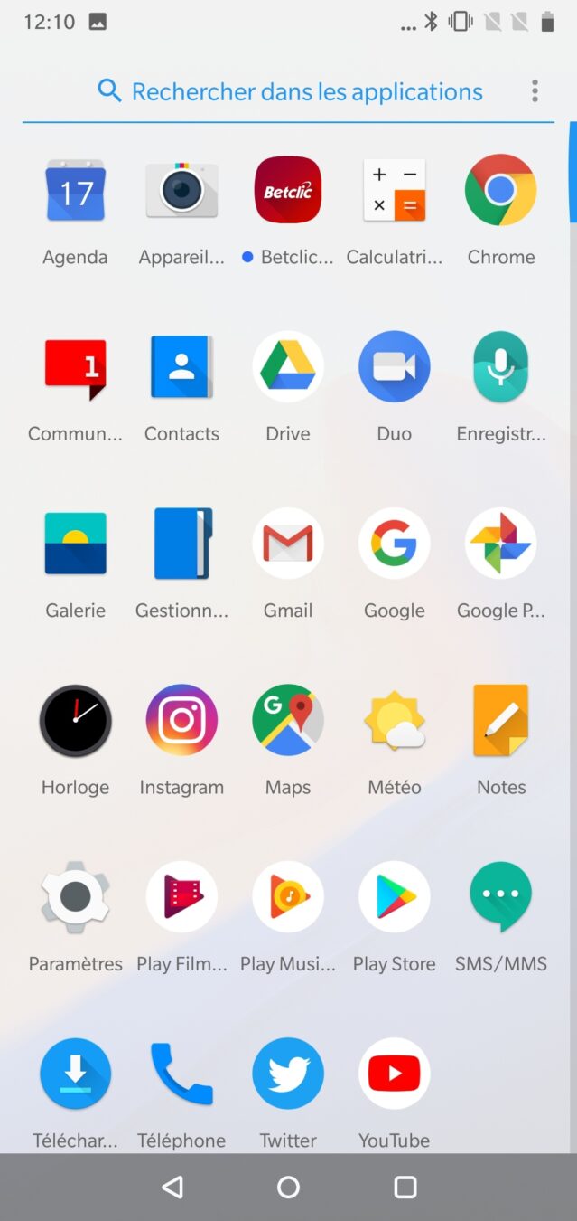 OnePlus 6 Screenshot 20180817 121010 scaled Test – OnePlus 6 : Toujours aussi bon, sans grande révolution Android