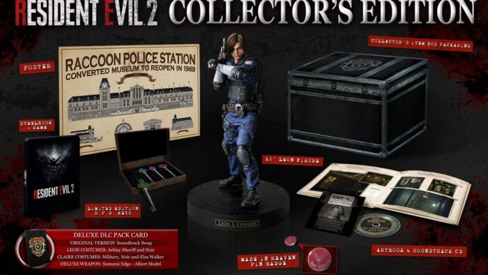 Resident evil 2 eu resident evil 2 remake ce Resident Evil 2, l’édition collector du remake se dévoile – Gamescom 2018 capcom