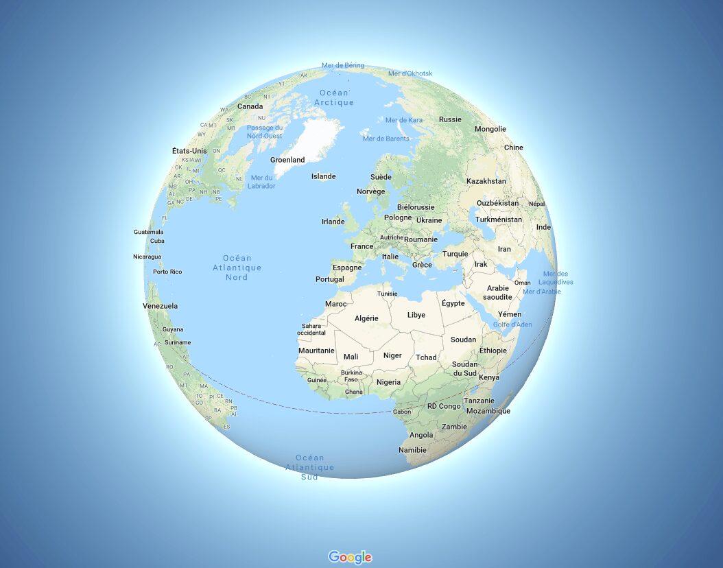 Maps maps Maps : Google s’attaque aux adeptes de la Flat Earth Society Flat Earth Society