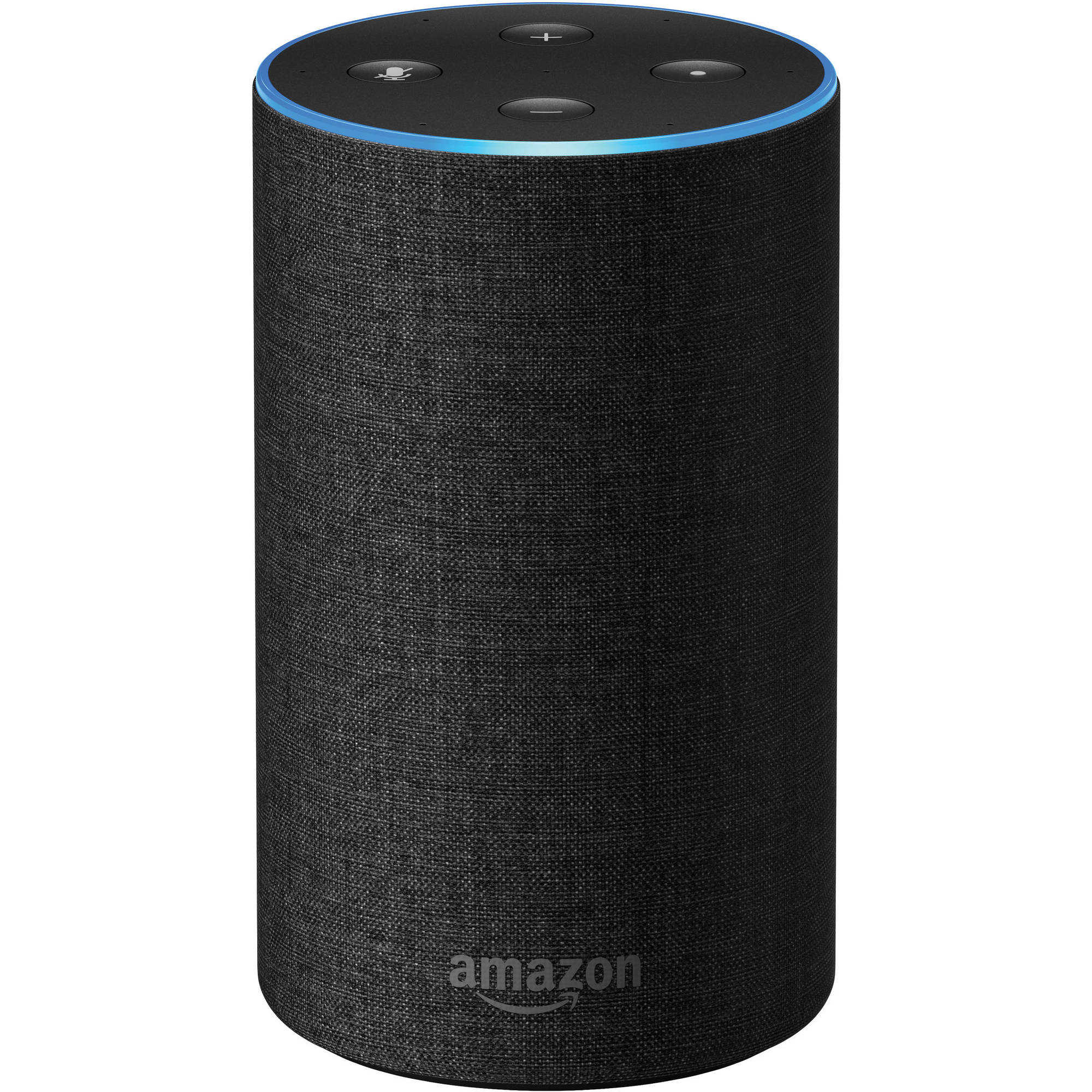 Amazon echo amazon echo 2nd generation charcoal 1365629 Les nouveaux Amazon Echo sont là ! Alexa