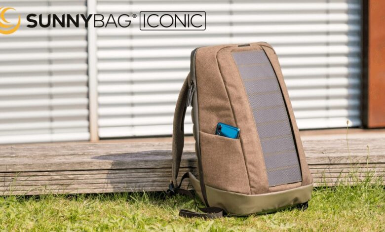 sunnybag sunnybag iconic solar backpack 3 SUNNYBAG Iconic – Le sac à dos solaire utile crowdfunding