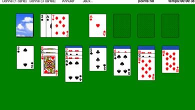 solitaire Capture d’écran 21 e1543168811305 Le bon vieux Solitaire de Microsoft Windows XP est de retour ! jeu de cartes
