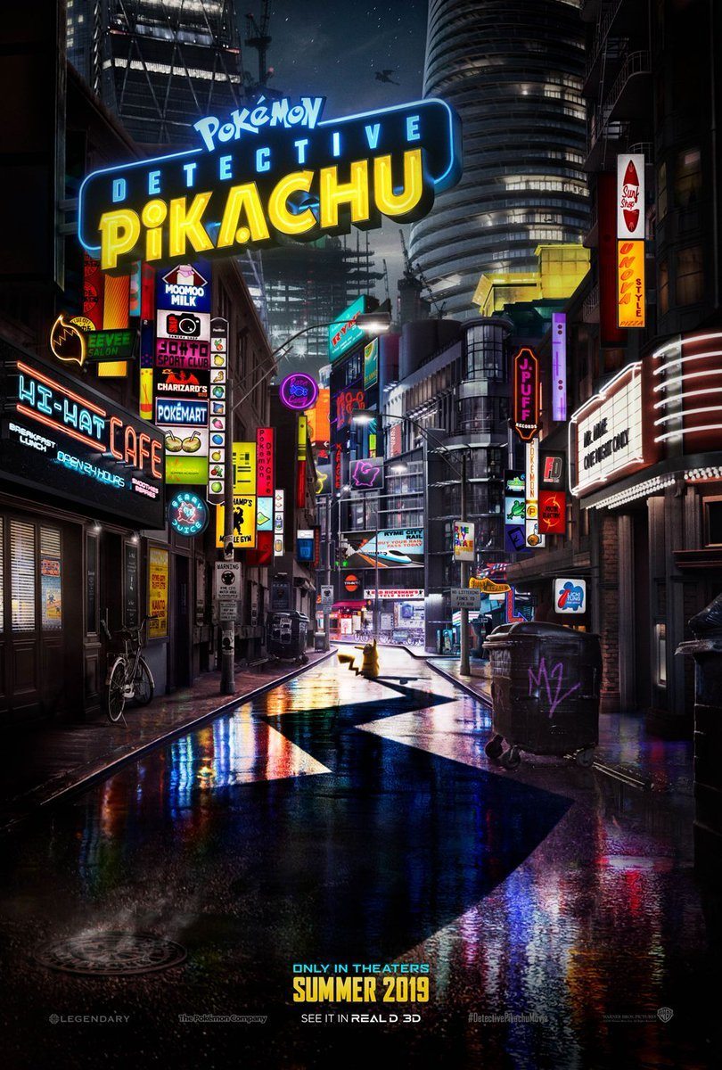 Affiche - Pokémon Détective Pikachu