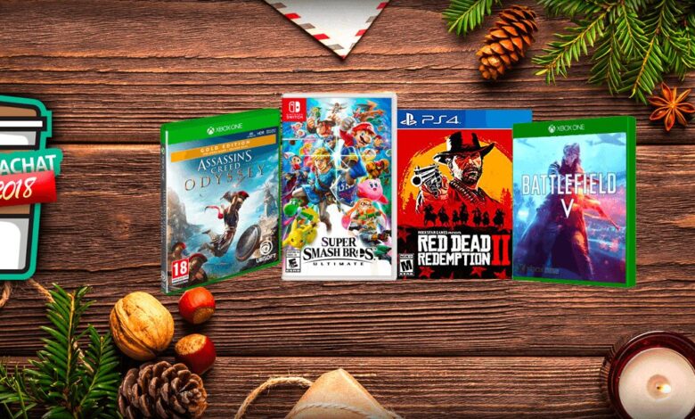 Jeux vidéo jeux video selection scaled Guide d’achat de Noël 2018 : notre sélection Jeux-Vidéo gaming