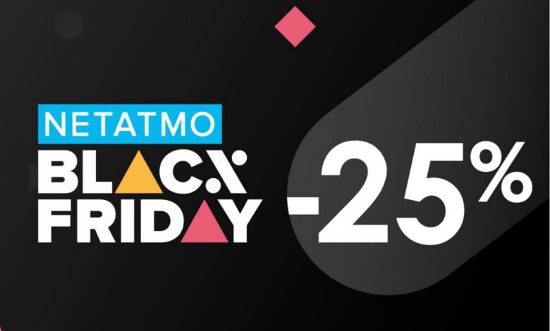 Netatmo netmatohd Black Friday 2018 – Netatmo lance ses offres pour connecter la maison black friday