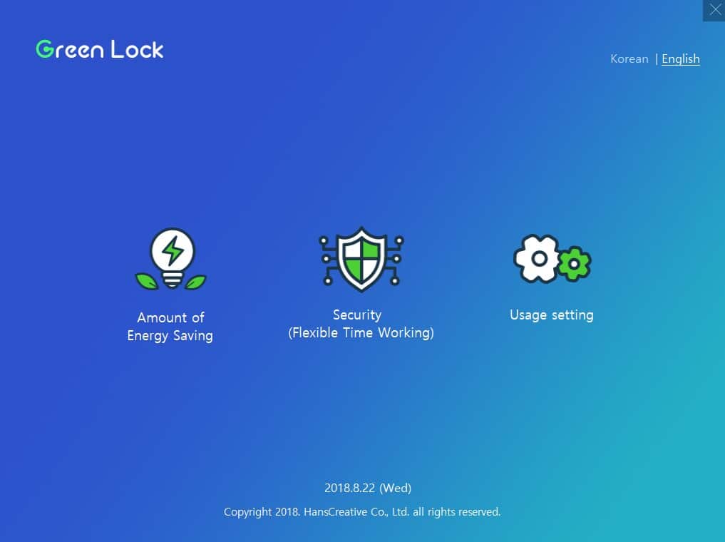 Green Lock Item image1 Green lock Startup – Green Lock : Sécuriser et économiser la batterie de son PC corée
