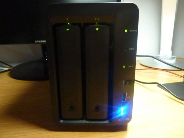 NAS P1040745 scaled Test – NAS Synology DS718+ :  le NAS multimédia parfait ? DS718+