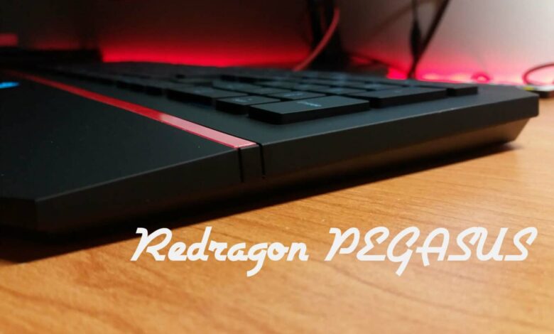Redragon Pegasus scaled Test – Redragon Pegasus : un clavier simple et confortable accesoires