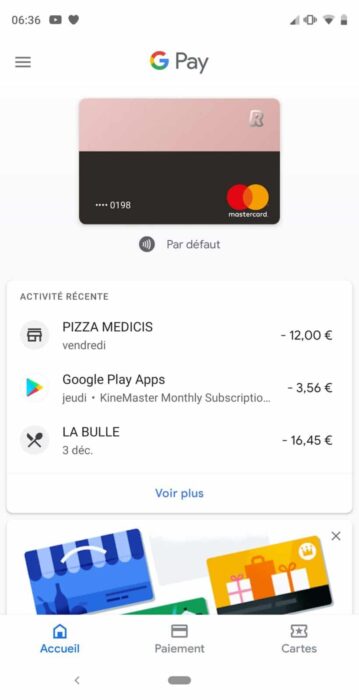 google pay Screenshot 20181211 063611 Google Pay débarque (enfin) en France : Payez avec votre smartphone ! google pay