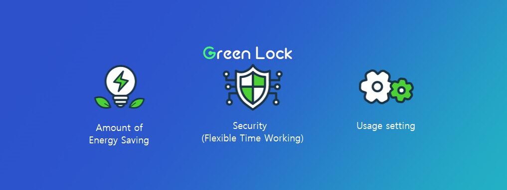Green lock Hans Creative