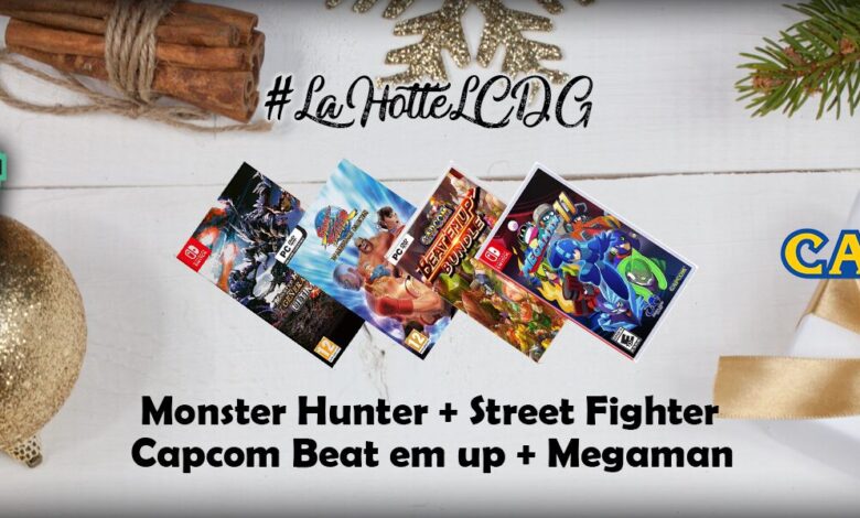 Capcom test noel 2 scaled #LaHotteLCDG – Jour 20 : Capcom – Munster Hunter + Street Fighter + Megaman + Beat’em up capcom