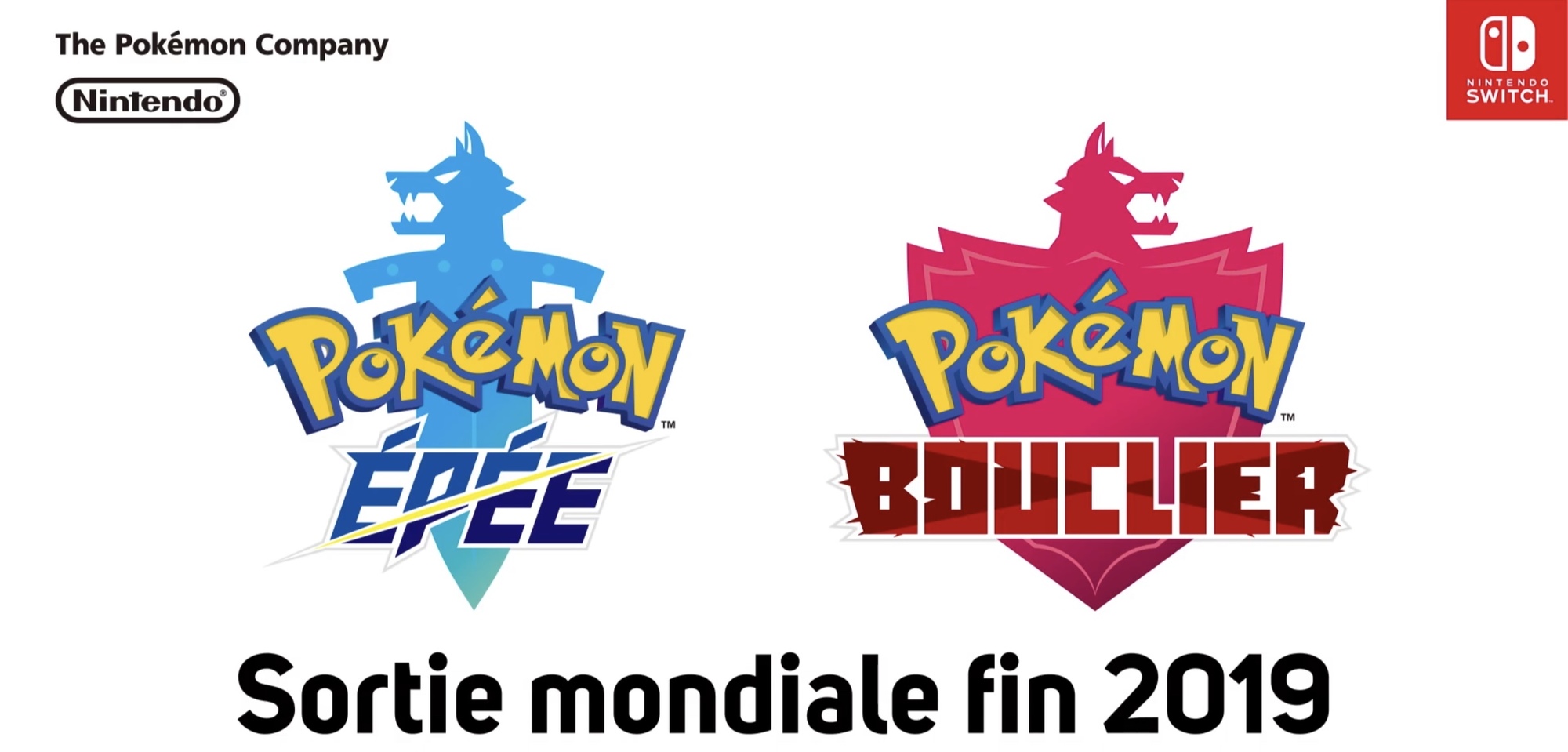 Sortie Pokémon Épée et Bouclier 