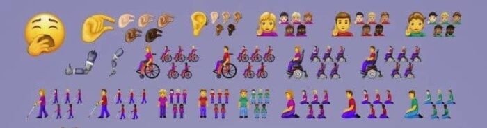 emojis Emoji 2019 2 Emojis 2019: Handicap, le gilet jaune, couples mixtes.. 2019