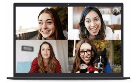 Flou arrière plan Skype