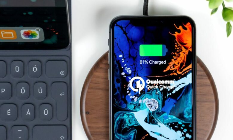 Quickcharge iPhone Qi