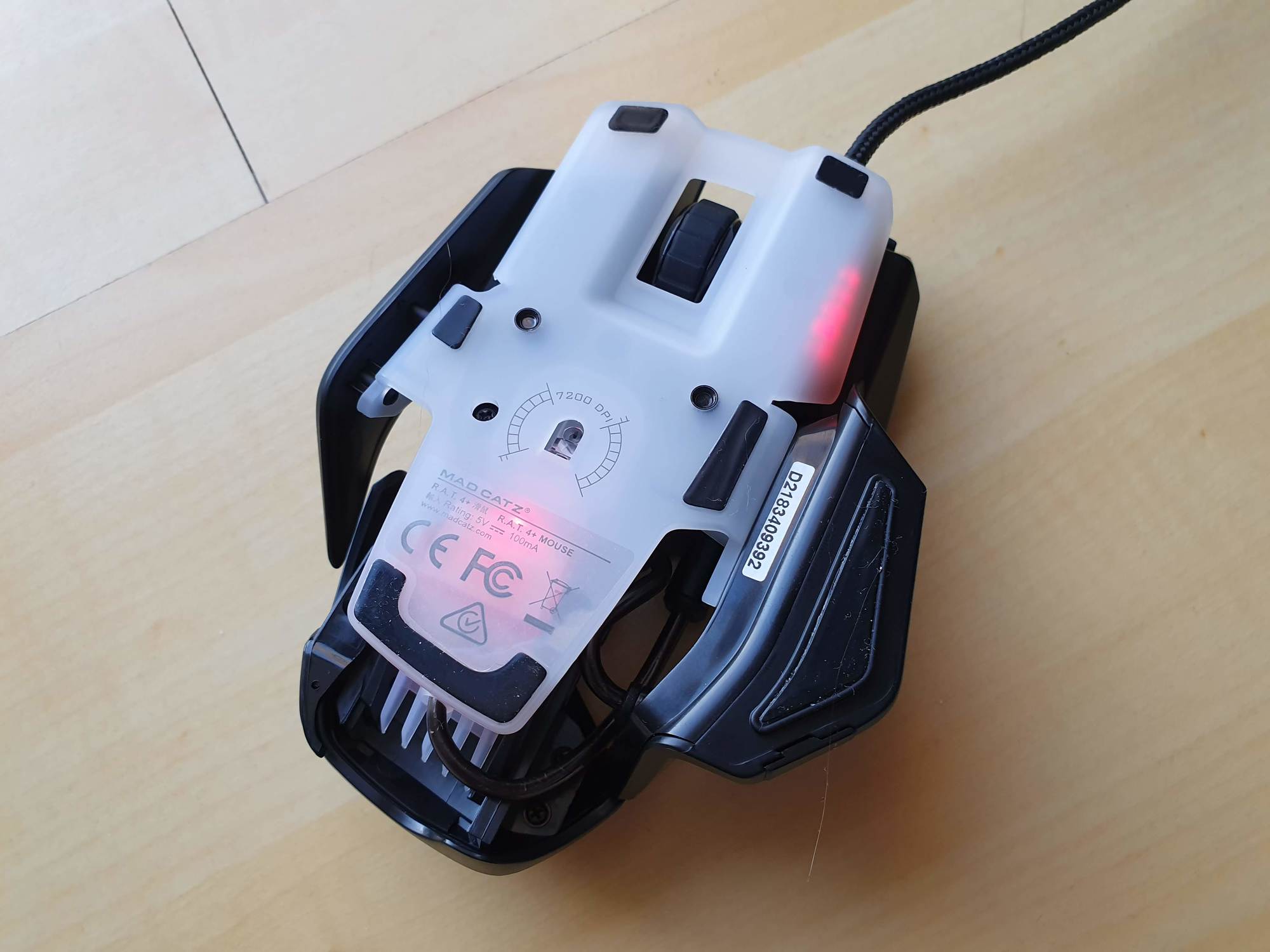 20190330 183450 - Test – Souris Madcatz R.A.T 4+ : Une souris atypique - Le Café du Geek - LCDG R.A.T 4+ 20190330 183450 Test – Souris Madcatz R.A.T 4+ : Une souris atypique LED