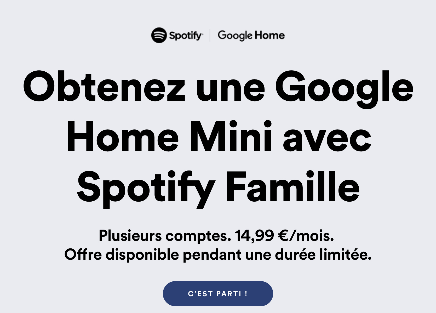 Google Home Mini CCFD614D 8D9F 44EC BAEF 4EEFC4510538 La Google Home Mini est gratuite avec Spotify Famille ! bon plan