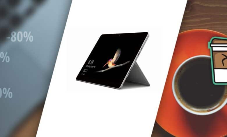 Microsoft Surface Microsoft surface go scaled Bon plan – La Microsoft Surface Go (tablette) passe à 400€ !