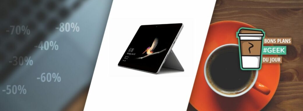 Microsoft Surface Microsoft surface go scaled Bon plan – La Microsoft Surface Go (tablette) passe à 400€ !