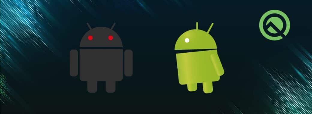 Android Q banner Android Q est disponible ! Un mode sombre en approche !