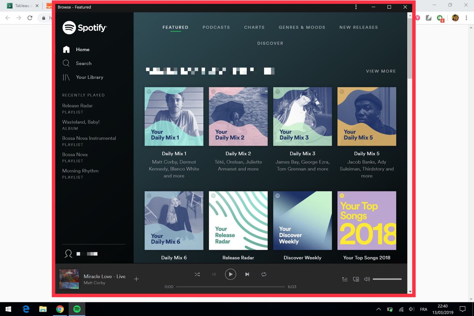 spotify responsive PWA - Chrome 73 : mode sombre, Qwant et support PWA (Progressive Web App) - Le Café du Geek - LCDG PWA Spotify