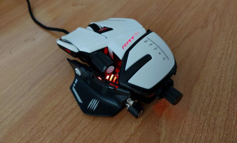 Test – Souris Madcatz R.A.T 8+ : Une souris complète et réussie madcatz