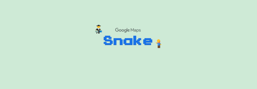 Snake on Google Maps