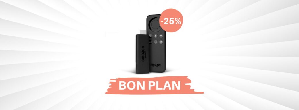 Bon plan – Le Amazon Fire TV Stick descend à 29,99€ ! amazon