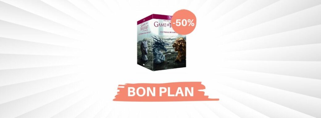 Bon plan – Le coffret Blu-Ray Game of Thrones passe à 45€ ! amazon