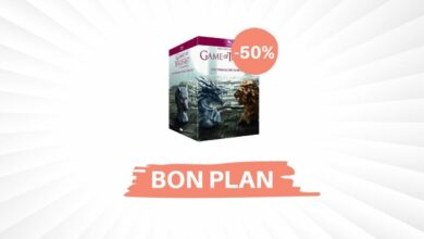 Bon plan – Le coffret Blu-Ray Game of Thrones passe à 45€ ! amazon