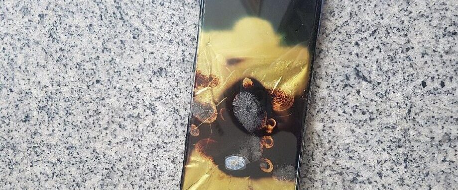 Samsung Galaxy S10 5G Explosion