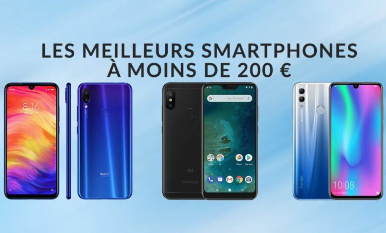 Les meilleurs smartphones Android à moins de 200€ – Mai 2019 200 euros