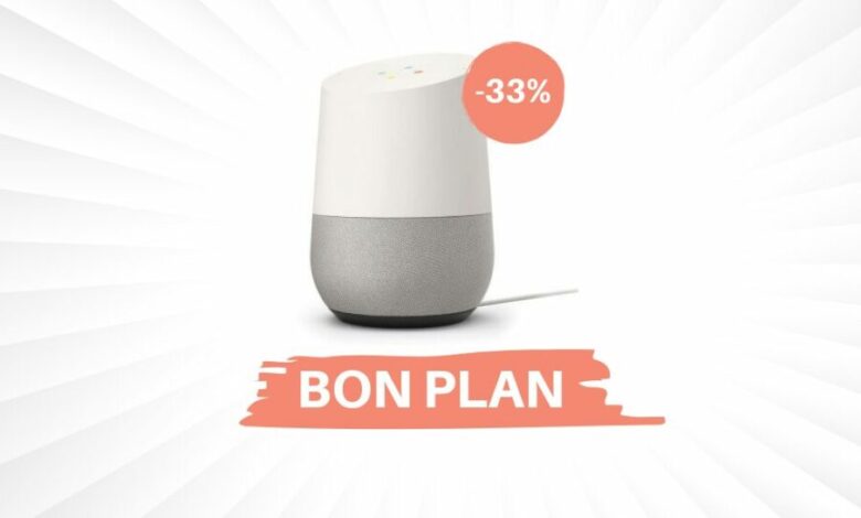 Bon Plan – L’enceinte connectée Google Home descend à 99€ ! enceinte connectée