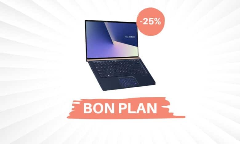 Bon Plan – 25% de réduction sur l’Asus ZenBook 13,3″ ! amazon