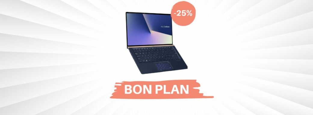 Bon Plan – 25% de réduction sur l’Asus ZenBook 13,3″ ! amazon