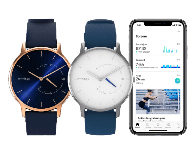 Timeless Chic : la montre connectée idéale signée Withings montre connectée