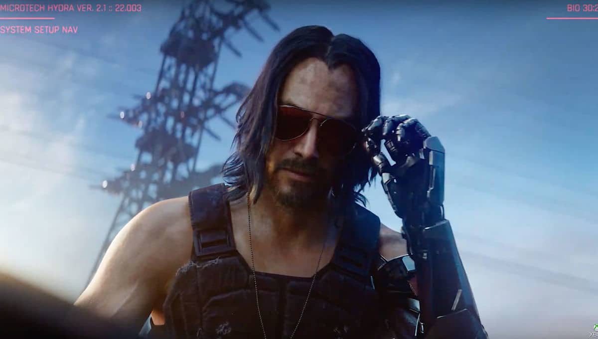 #E32019 – Cyberpunk 2077 : Keanu Reeves fait vibrer la scène ! E3