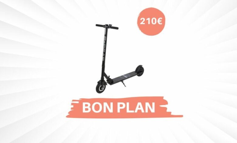 Bon Plan – La trottinette électrique E-Road passe à 210€ ! cdiscount