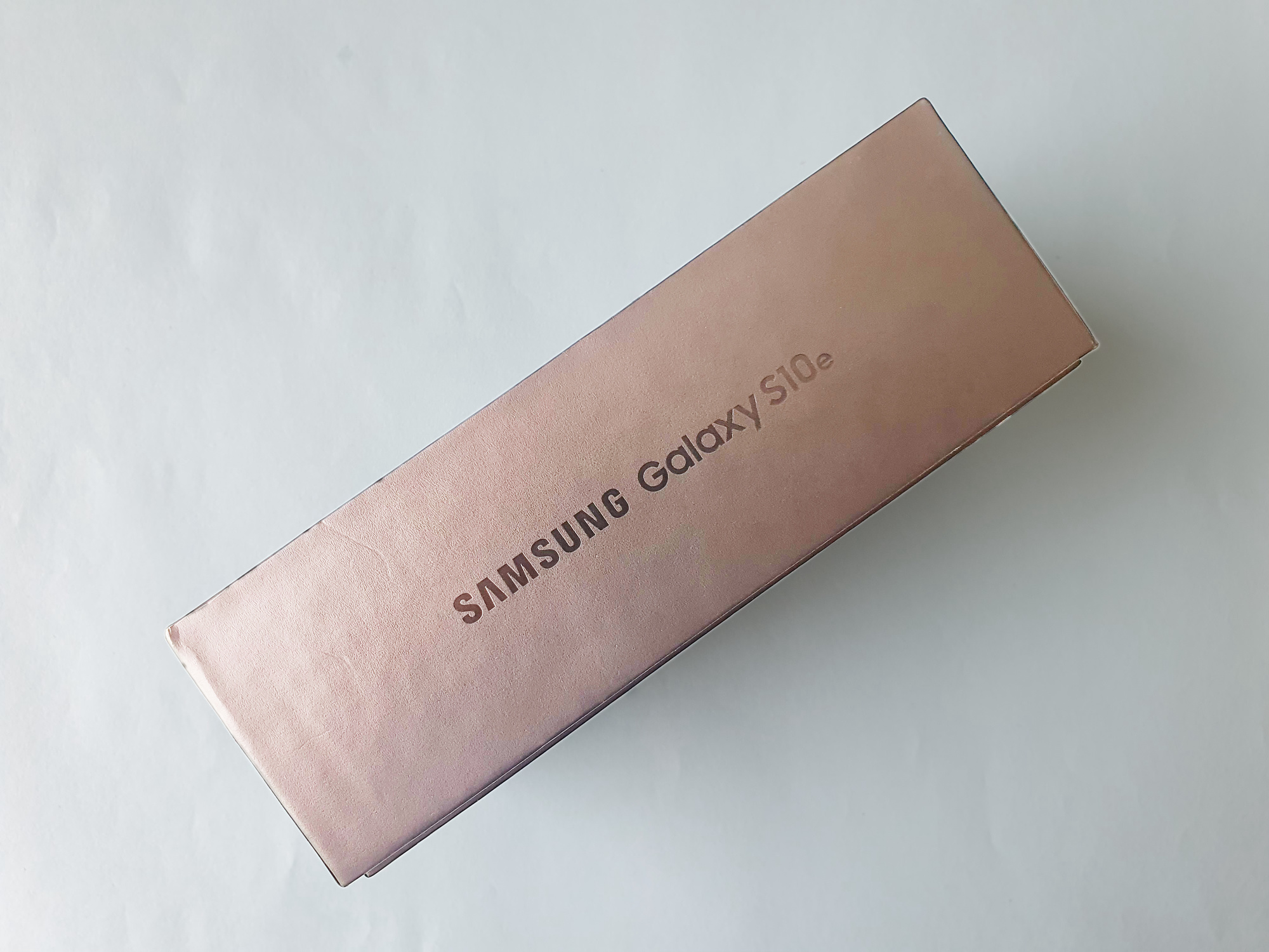 Boîte Samsung Galaxy S10e