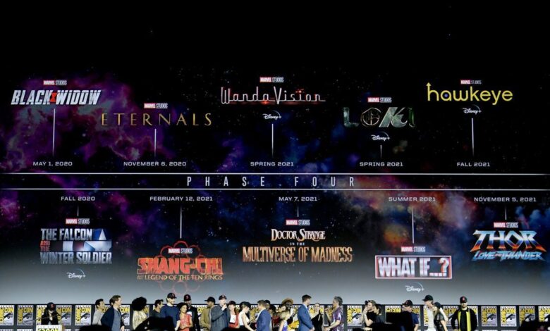 MCU : Marvel dévoile ses plans pour la phase 4 marvel