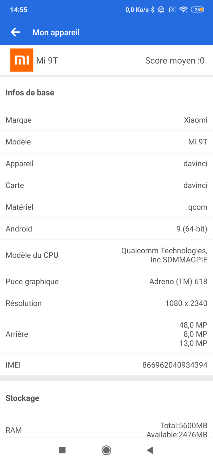 Test – Xiaomi Mi 9T : Encore une réussite ? smartphone