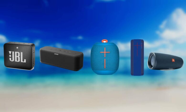 Notre sélection des 10 enceintes Bluetooth pour l’été enceinte bluetooth